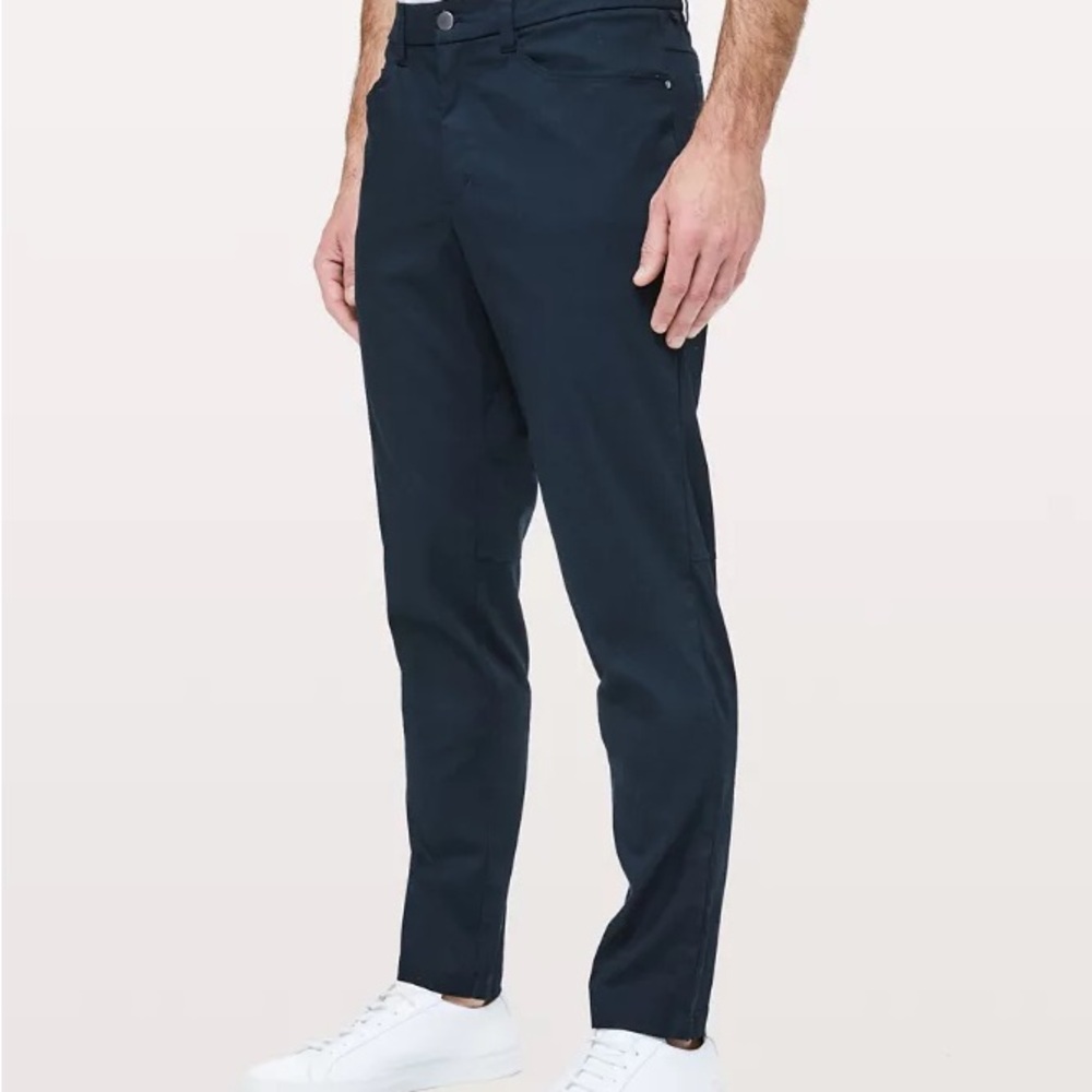 Lululemon ABC Slim-Fit Pant 34” Warpstreme Men’s Stretch Comfort Versatile Style